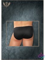 Nylon Spandex Pouchless Brief – Black - Image 2