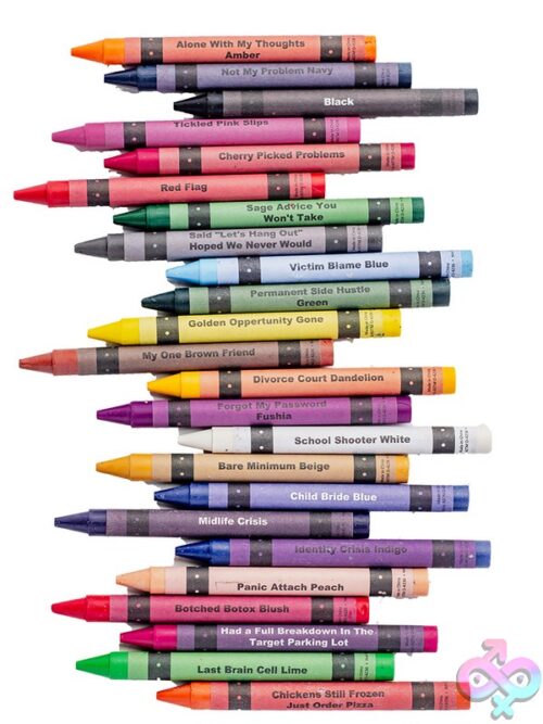 Offensive-Ish Crayons By Wood Rocket - Image 2