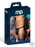 Low-rise snap-off tearaway jockstrap in black S/M by Male Power
