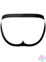 Oh Snap! Snap Off Jock – Black S/M - Image 3