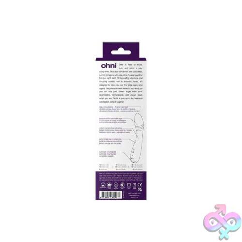 Ohni Rechargeable G-Spot Thrusting Vibe - Image 4