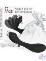 Omg VibraPulse clitoral massager in black with multi-speed pulsating vibration by Omg
