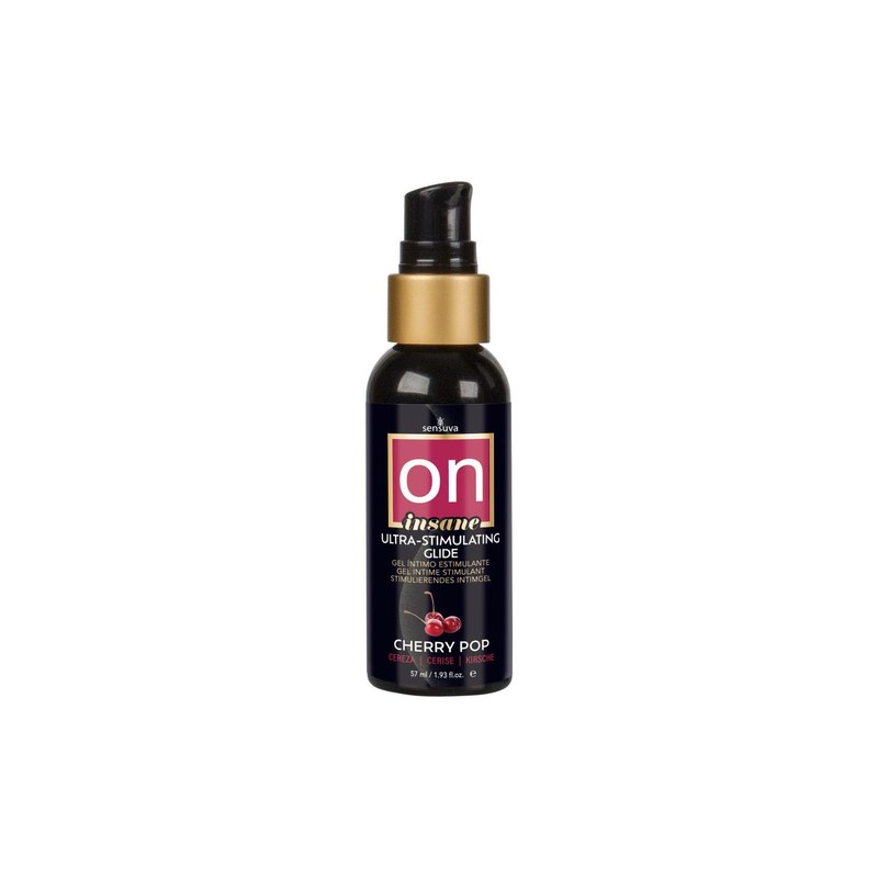 Discreet-Toys-On-Insane-Ultra-Stimulating-Glide-Cherry-Pop-2Oz-57Ml-Bottle-Sen-Vl776-Ml On Insane Ultra-Stimulating Glide Cherry Pop 2Oz-57Ml Bottle - Image 1