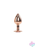 Onix Cobalt Lucio Anal Plug – Gold Gem Base - Image 2