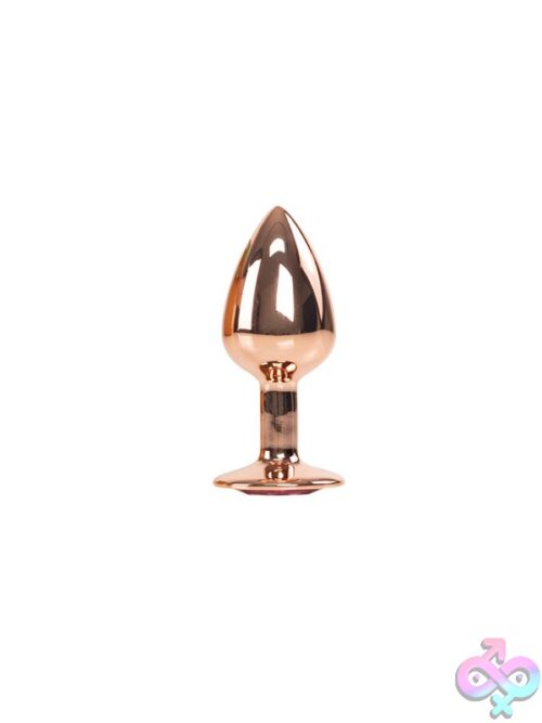 Onix Cobalt Lucio Anal Plug – Gold Gem Base - Image 2
