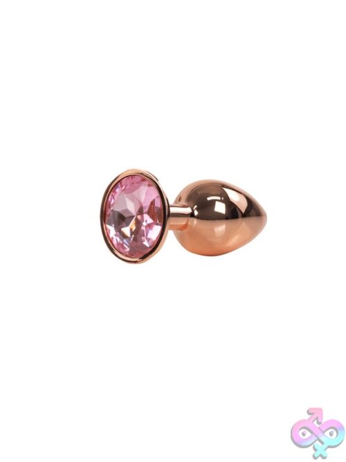Onix Cobalt Lucio Anal Plug – Gold Gem Base - Image 3
