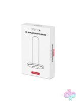 Kiiroo Onyx Tight Fit replacement sleeve 3-pack in white TPE by Kiiroo