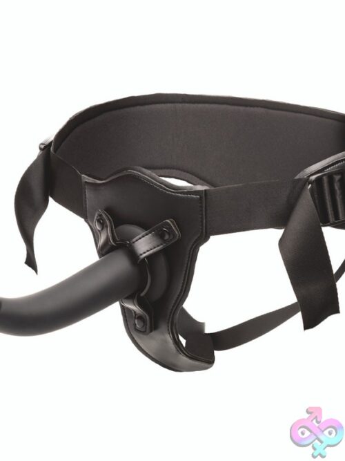 Support Strap Harness With Silicone Probe – Black - Image 2