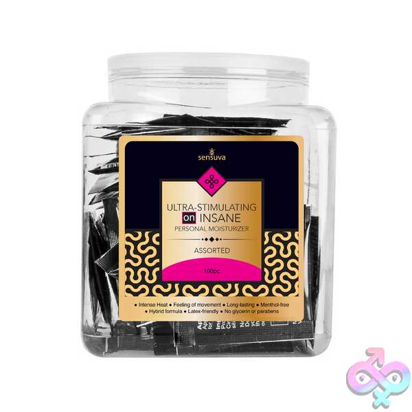 Discreet-Toys-On™-Insane-Ultra-Stimulating-Personal-Moisturizer-Assorted-100-Piece-Tub-Vl797-100Af On Insane Ultra-Stimulating Personal Moisturizer Assorted 100 Piece Tub - Image 1