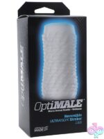 Optimale Reversible ULTRASKYN Link stroker in frost white by Doc Johnson