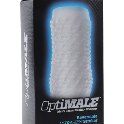 Optimale Reversible ULTRASKYN Link stroker in frost white by Doc Johnson