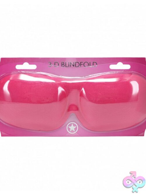 Ouch 3D Contoured Blindfold In Multiple Colors For Sensory Kink Play