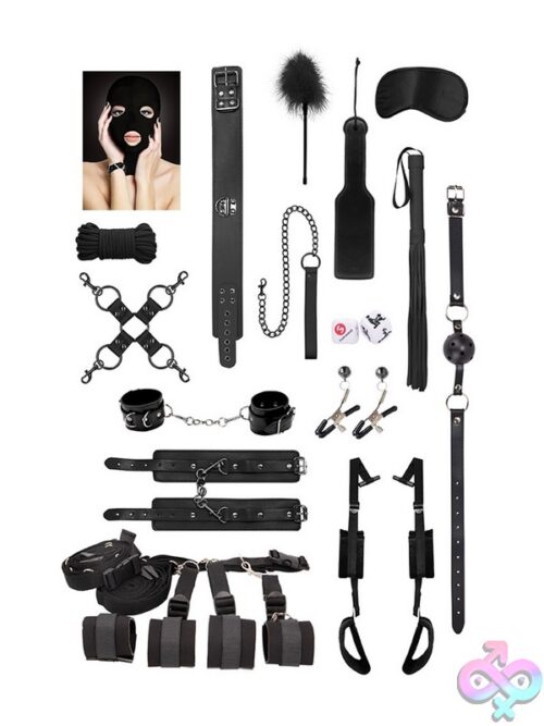 Ouch! Advanced Bondage Kit In Black - Image 2