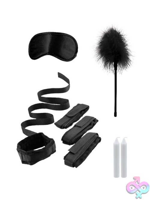 Ouch! Bed Bindings Restraint Kit – Black &Amp; White - Image 2