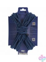 Ouch! Bondage Rope 10 Meter Nylon Navy Blue - Image 2