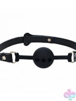 Ouch! Florence Collection Silicone Ball Gag – Black - Image 2