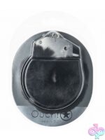 Heavy-duty fluffy handcuffs with quick-release button in multiple colors by Shots Toys