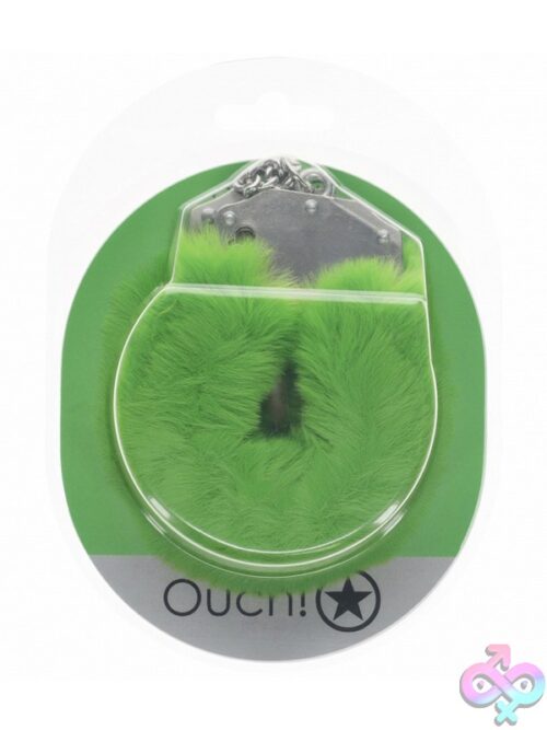 Heavy-Duty Fluffy Handcuffs With Quick-Release Button In Multiple Colors By Shots Toys