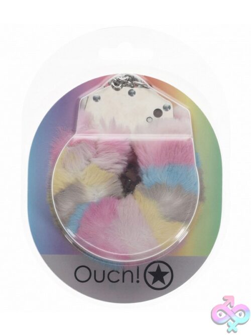 Heavy-Duty Fluffy Handcuffs With Quick-Release Button In Multiple Colors By Shots Toys