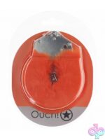 Heavy-duty fluffy handcuffs with quick-release button in multiple colors by Shots Toys