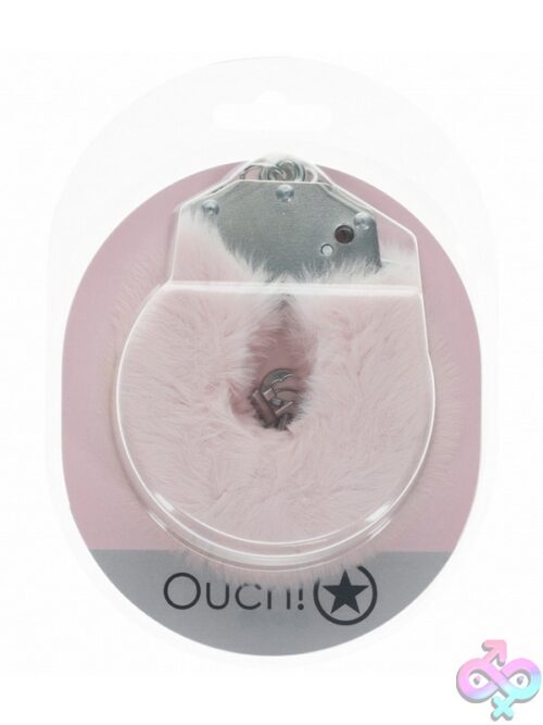 Heavy-Duty Fluffy Handcuffs With Quick-Release Button In Multiple Colors By Shots Toys