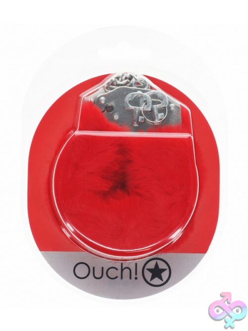 Heavy-Duty Fluffy Handcuffs With Quick-Release Button In Multiple Colors By Shots Toys