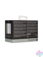 Ouch! Large Diamond Butt Plug With Handle – Black - Image 3
