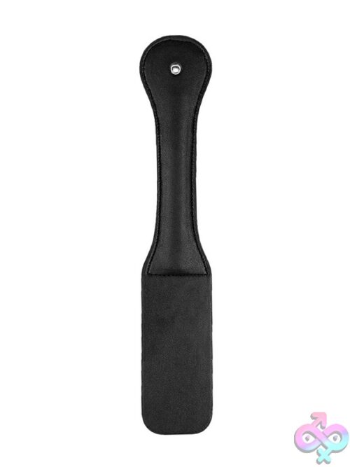 Ouch! Bad Boy Leather Paddle – Black - Image 2
