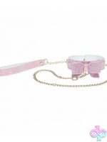 Ouch! Paris Collection Collar With Leash – Pink - Image 2