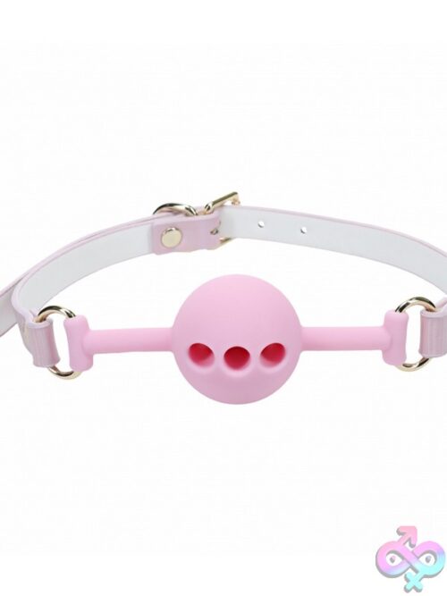 Ouch! Paris Collection Silicone Ball Gag – Pink - Image 2