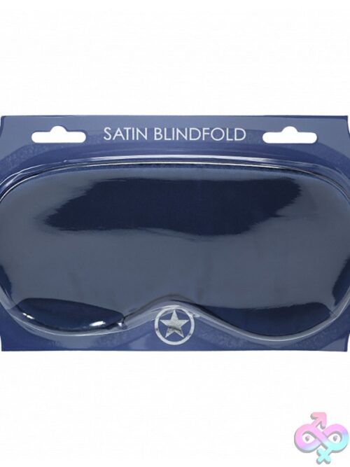 Ouch Satin Blindfold Mask In Multiple Colors On Neutral Background