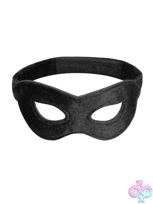 Ouch! Velvet &Amp; Velcro Adjustable Open Eye Mask - Image 2