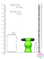 Vibrating Head Masturbator Glow In The Dark – Green - Image 3