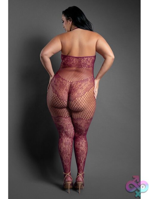Our Moment Crotchless Bodystocking Queen Size - Image 3