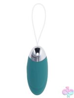 Oval Office Remote Control Vibrating Egg – Green - Image 2