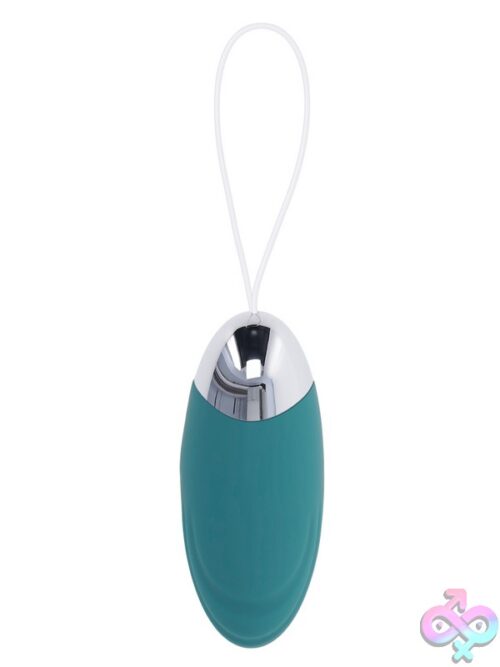 Oval Office Remote Control Vibrating Egg – Green - Image 2