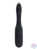Overdrive Thrusting Heating Vibrator in Black by Playboy Pleasure - Image 2