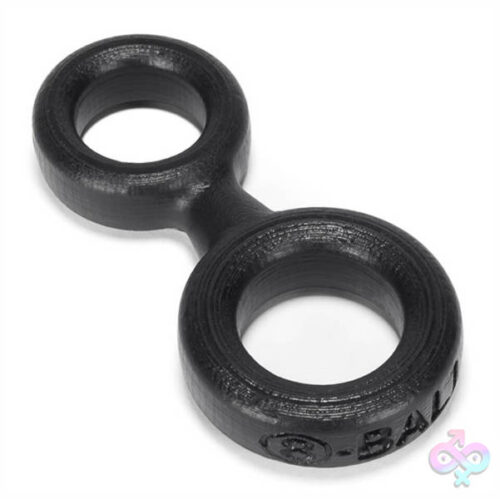 Oxballs Sex Toys - 8-Ball Cockring With Attached Ball Ring  Oxballs - Black