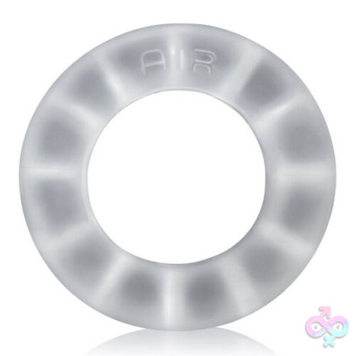 Oxballs Sex Toys - Air Super-Lite Airflow Cockring - Clear Ice