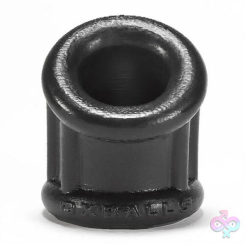 Oxballs Sex Toys - Bent 1 Ball Stretcher Curved Silicone  - Small - Black