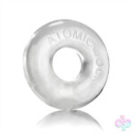 Do-Nut-2 Large Atomic Jock Cockring in Red by Oxballs — phthalate-free TPE cock ring