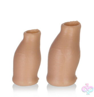 Hood Moreskin Silicone Faux Foreskin Light Tone Small Medium By Oxballs — Beige Realistic Penis Extension Sleeve