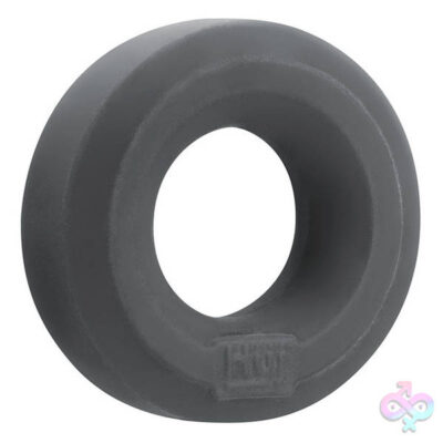 Hunkyjunk C Ring Stone gray silicone cock ring by Oxballs