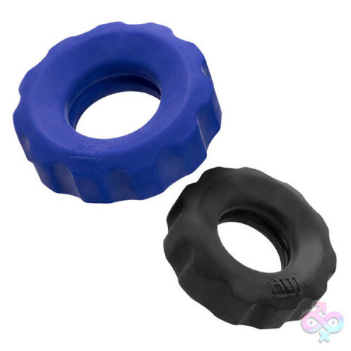 Oxballs Sex Toys - Hunkyjunk Cog 2 - Size C-Ring - Cobalt / Tar
