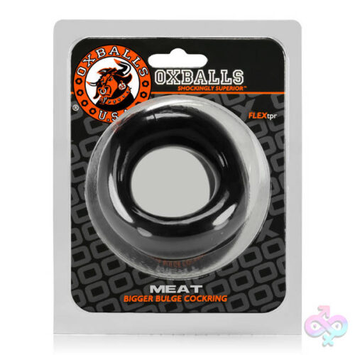 Oxballs Sex Toys - Meat Bigger Bulge Cockring - Black