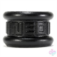 Oxballs Sex Toys - Neo 1.25 Inch Short Ball Stretcher Squishy Silicone - Smoke Black
