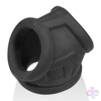Oxballs Oxsling cocksling black PLUS+SILICONE dual-ring design by Oxballs
