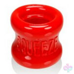 Oxballs Sex Toys - Squeeze Soft - Grip Ballstretcher - Red