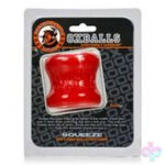 Oxballs Sex Toys - Squeeze Soft - Grip Ballstretcher - Red