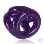 Oxballs Sex Toys - Tri Sport 3 Ring Sling Atomic Jock - Eggplant